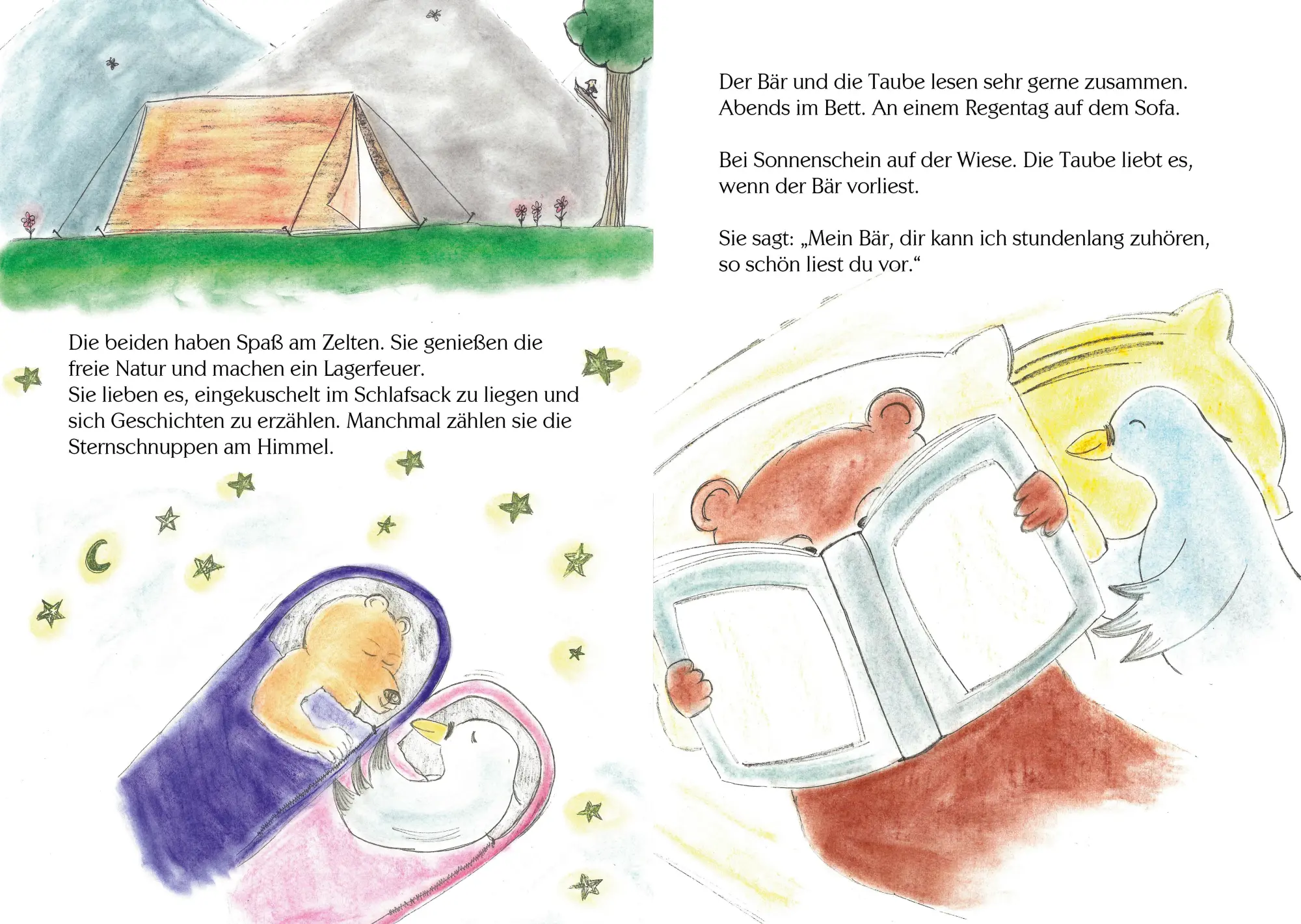Bild: 9783960746102 | Hin und weg mit Taube und Bär | Annika Knor | Taschenbuch | Deutsch