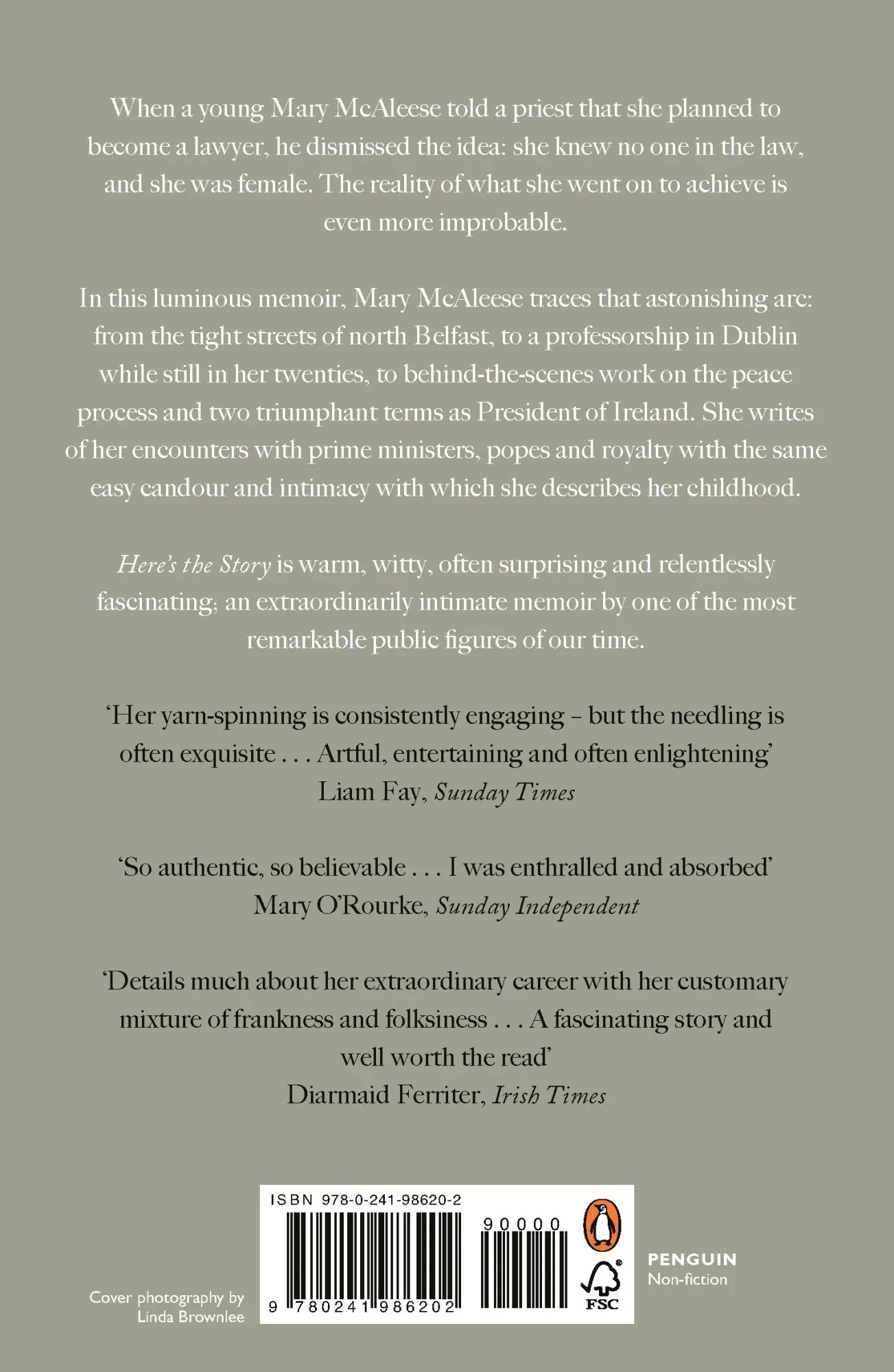 Rückseite: 9780241986202 | Here's the Story | A Memoir | Mary McAleese | Taschenbuch | Englisch