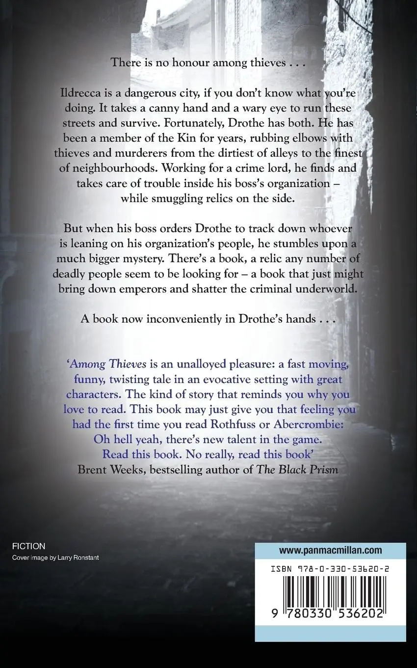 Rückseite: 9780330536202 | Among Thieves | Douglas Hulick | Taschenbuch | Englisch | 2011 | Pan