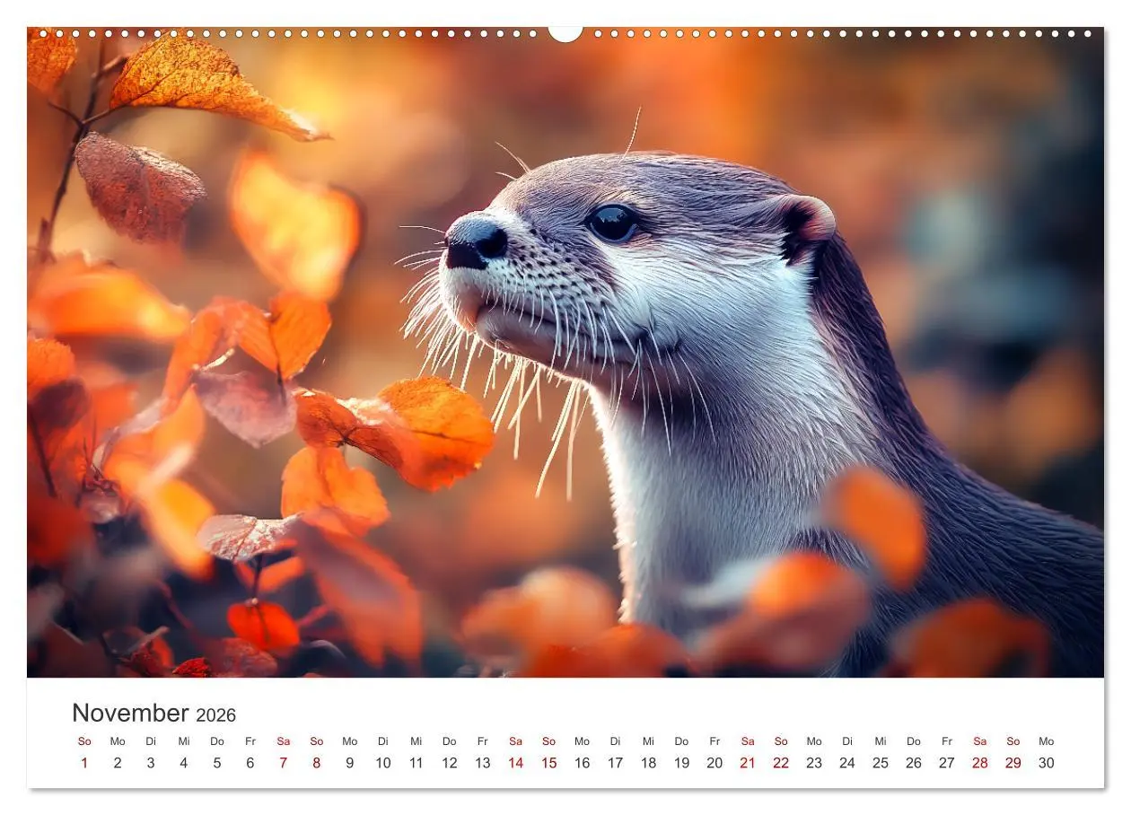Bild: 9783457296202 | Wächter des Flusses - Ein Jahr mit Fischottern (Wandkalender 2026...