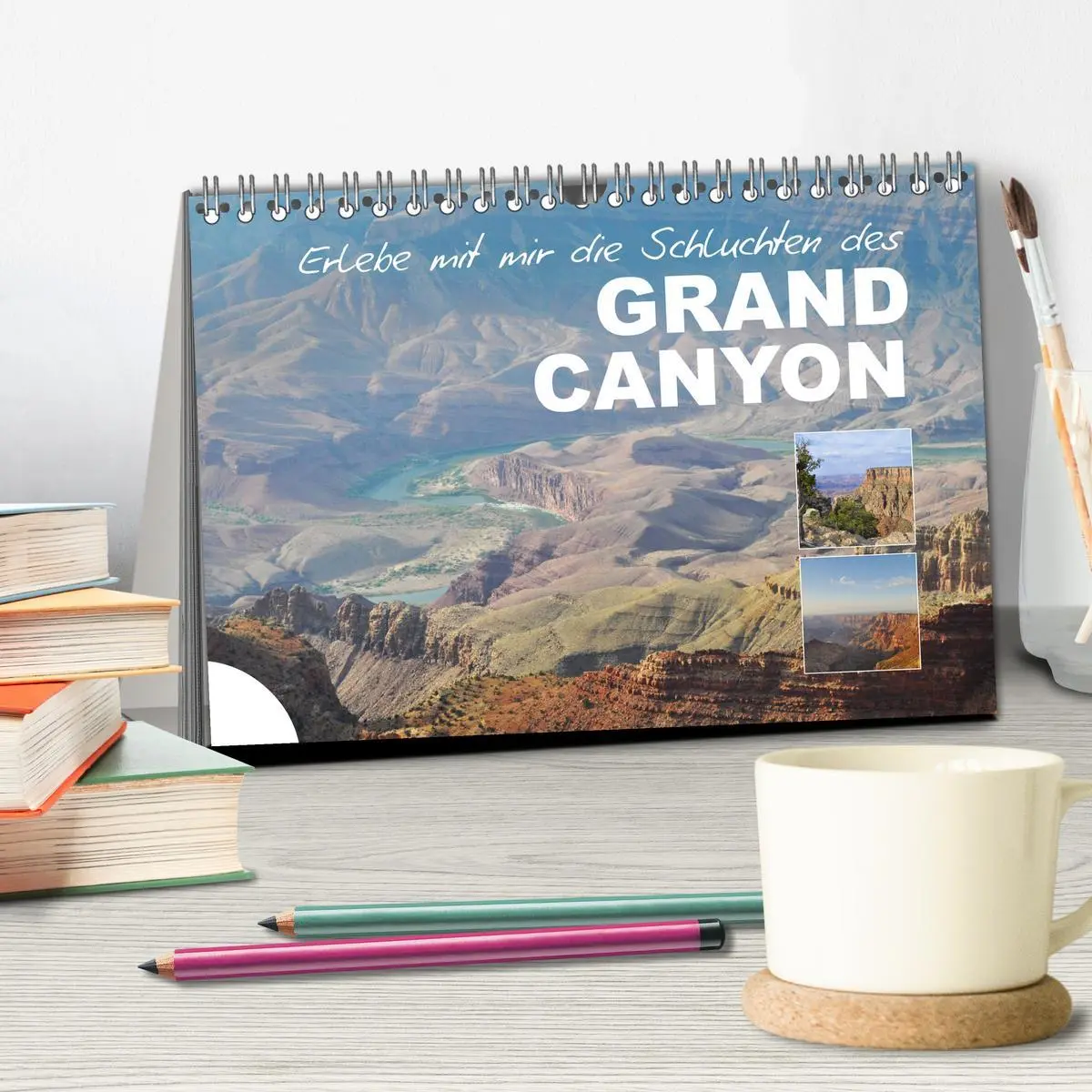 Bild: 9783457676202 | Erlebe mit mir die Schluchten des Grand Canyon (Tischkalender 2026...