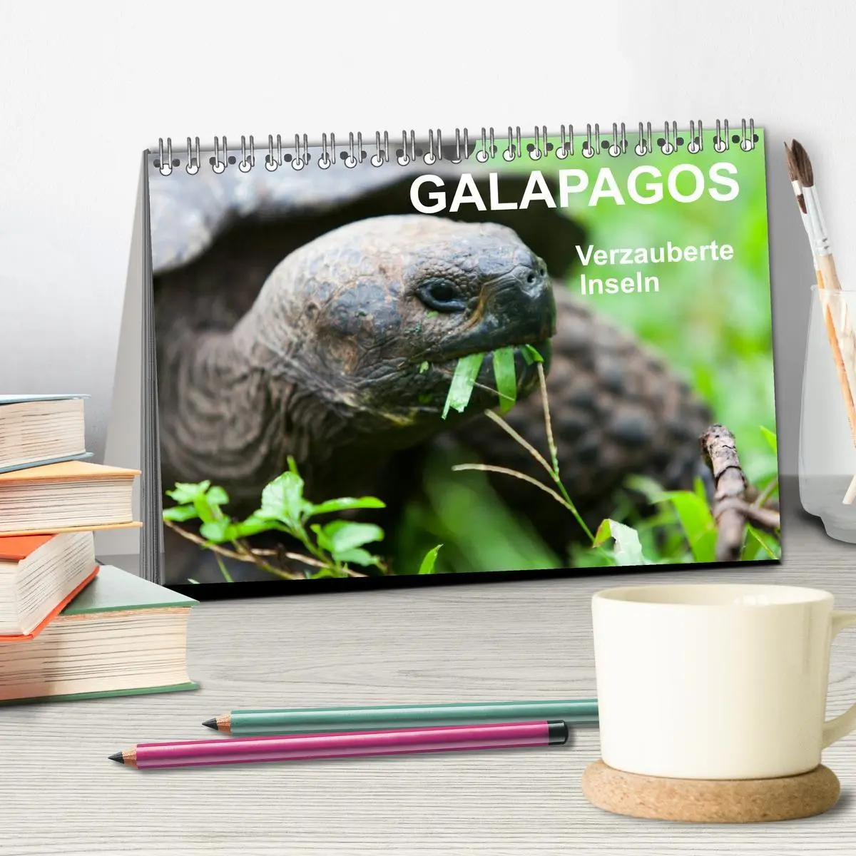 Bild: 9783516076202 | Galapagos. Verzauberte Inseln (Tischkalender 2026 DIN A5 quer),...