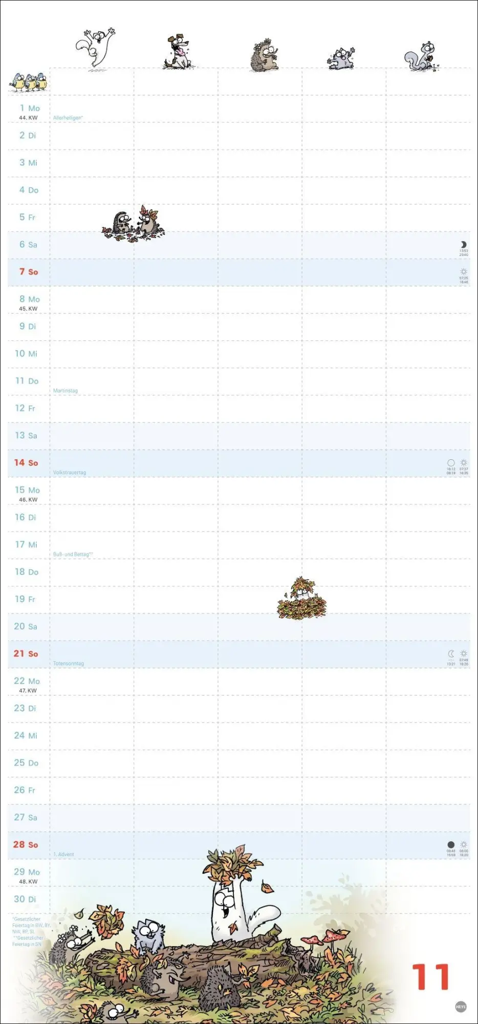 Bild: 9783756416202 | Simons Katze Familienplaner 2027 | Simon Tofield | Kalender | 15 S.