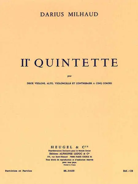 String Quintet No.2 Op.316