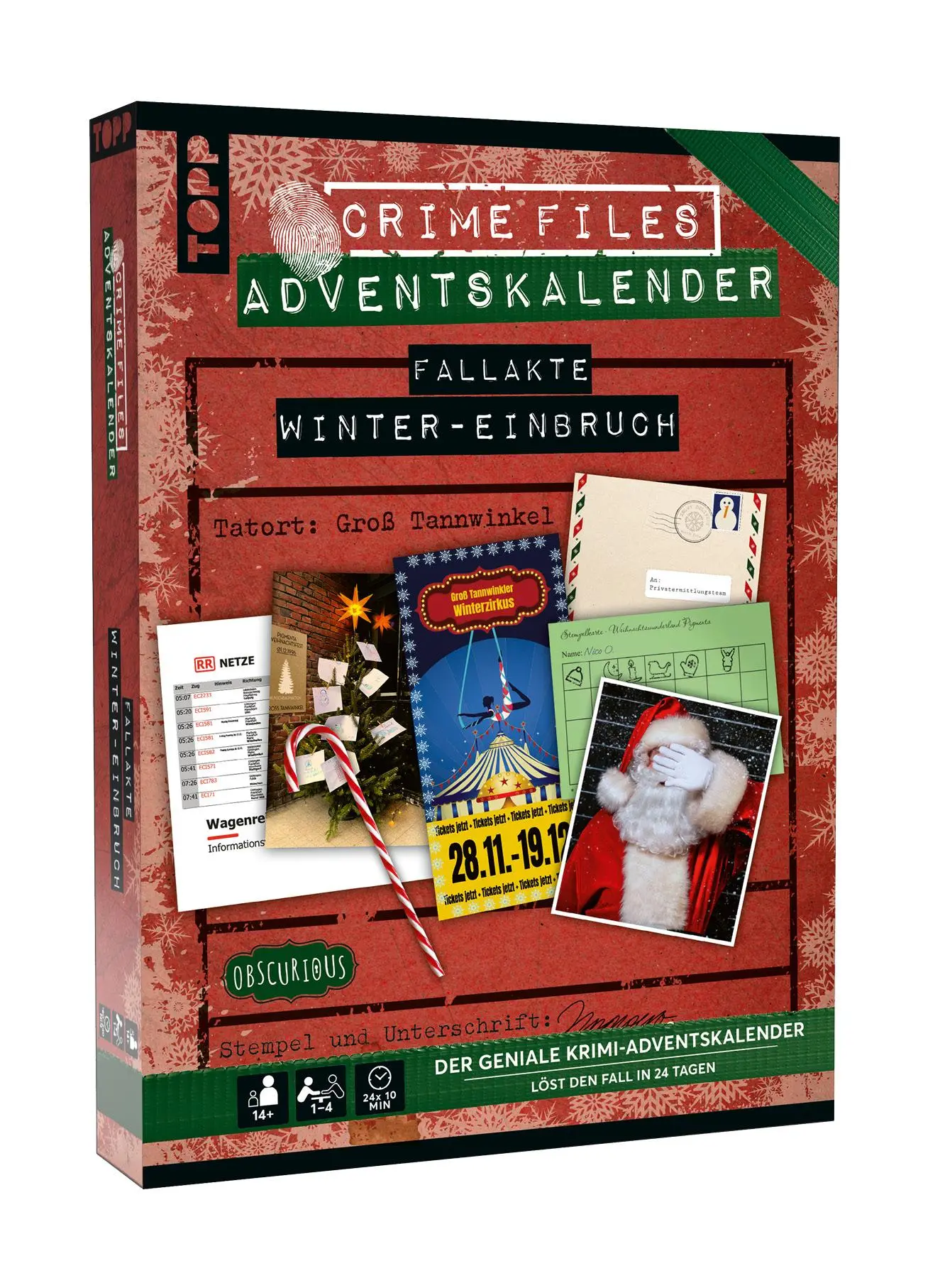 Cover: 4007742186302 | Crime Files - Fallakte: Winter-Einbruch. Der geniale...