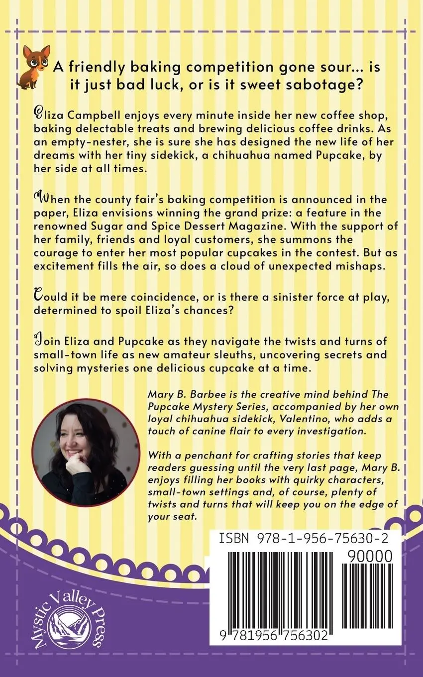 Rückseite: 9781956756302 | Cupcakes and Corruption | Mary B. Barbee | Taschenbuch | Englisch