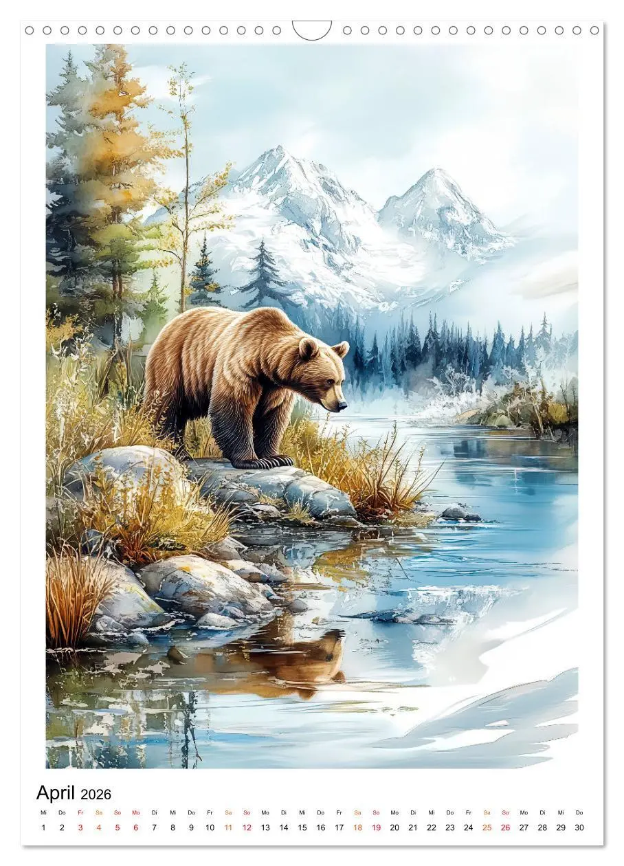Bild: 9783457286302 | Alaska - Landschaften, Tiere, Freiheit (Wandkalender 2026 DIN A3...