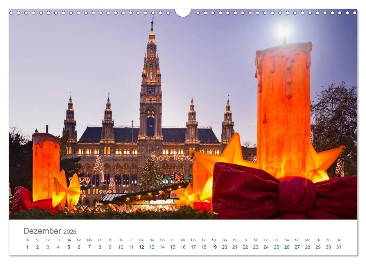 Bild: 9783457806302 | Traumhaftes Wien 2026 (Wandkalender 2026 DIN A3 quer), CALVENDO...
