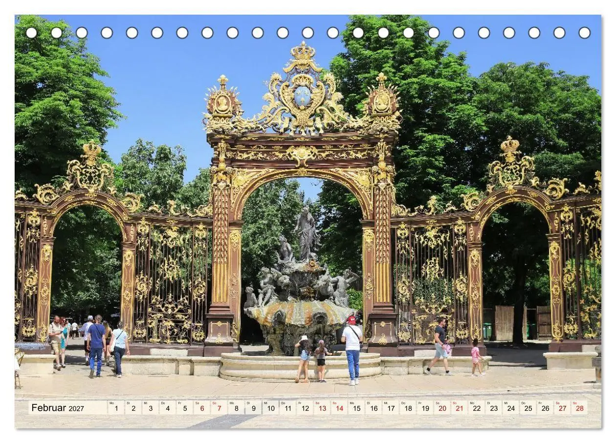 Bild: 9783594286302 | Nancy - Eine Perle Lothringens (Tischkalender 2027 DIN A5 quer),...