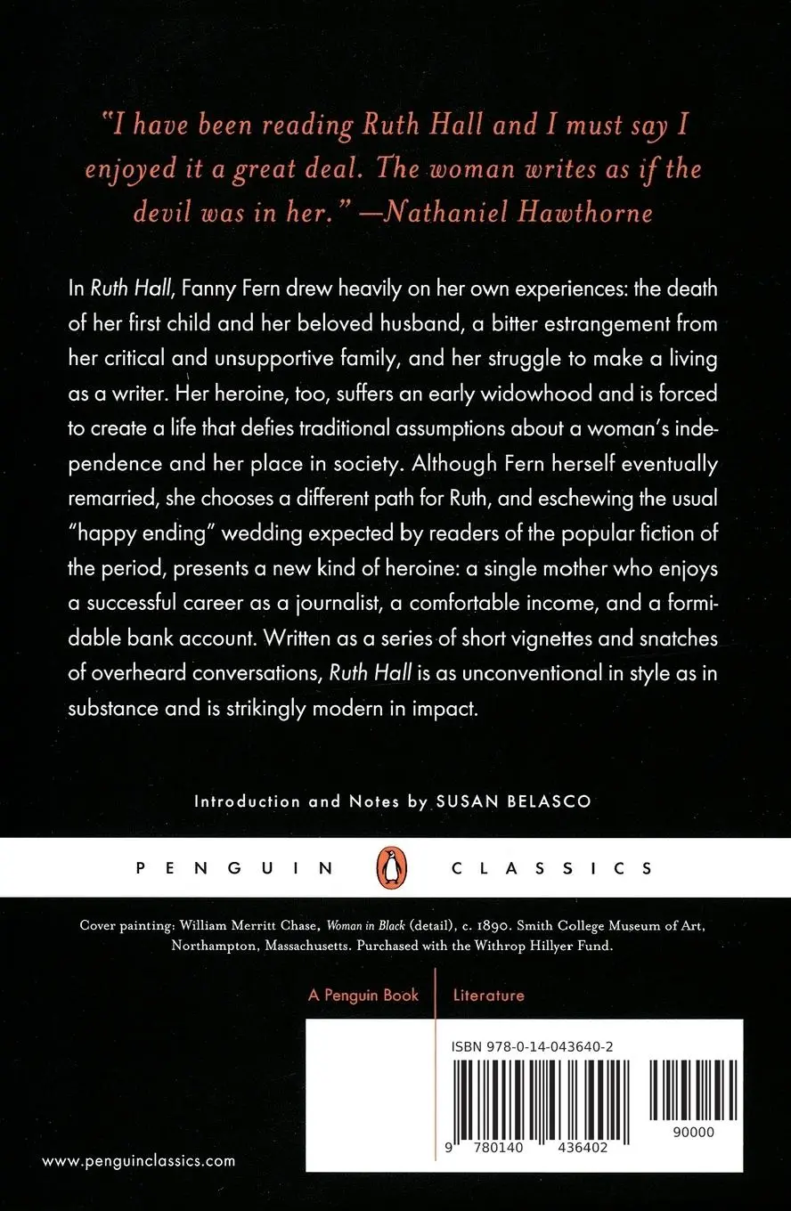 Rückseite: 9780140436402 | Ruth Hall | A Domestic Tale of the Present TIme | Fanny Fern | Buch