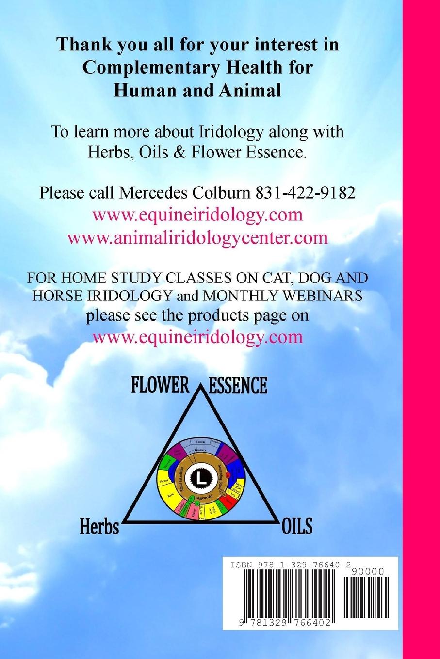 Rückseite: 9781329766402 | Iridology for the Dog and Cat Trilogy of Health | Mercedes Colburn