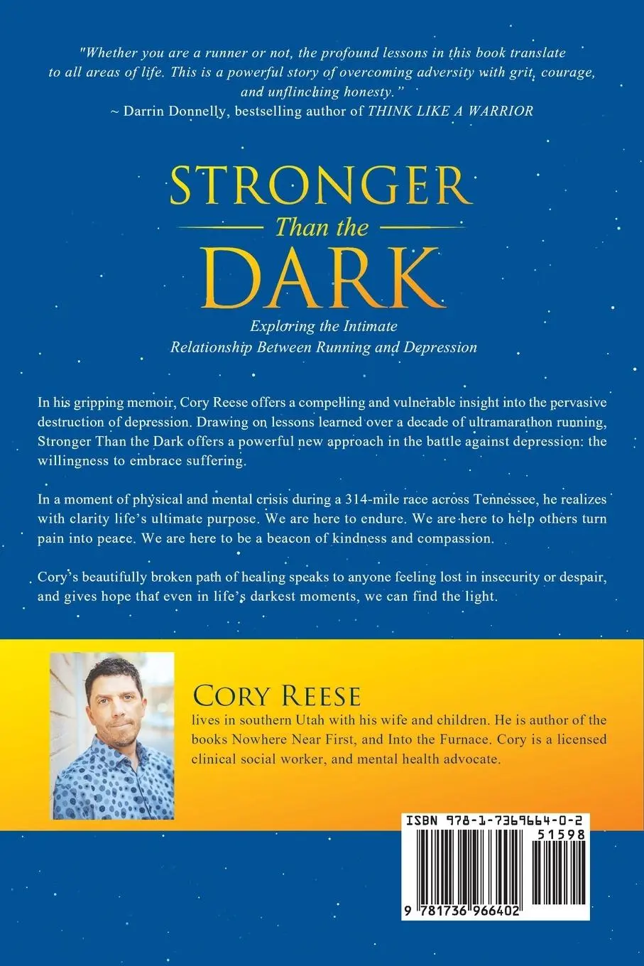 Rückseite: 9781736966402 | Stronger Than the Dark | Cory Reese | Taschenbuch | Englisch | 2021