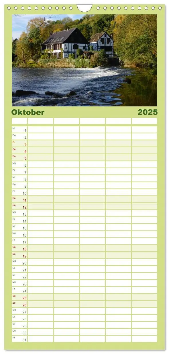 Bild: 9783457106402 | Familienplaner 2025 - Solinger Bilderbogen 2025 mit 5 Spalten...
