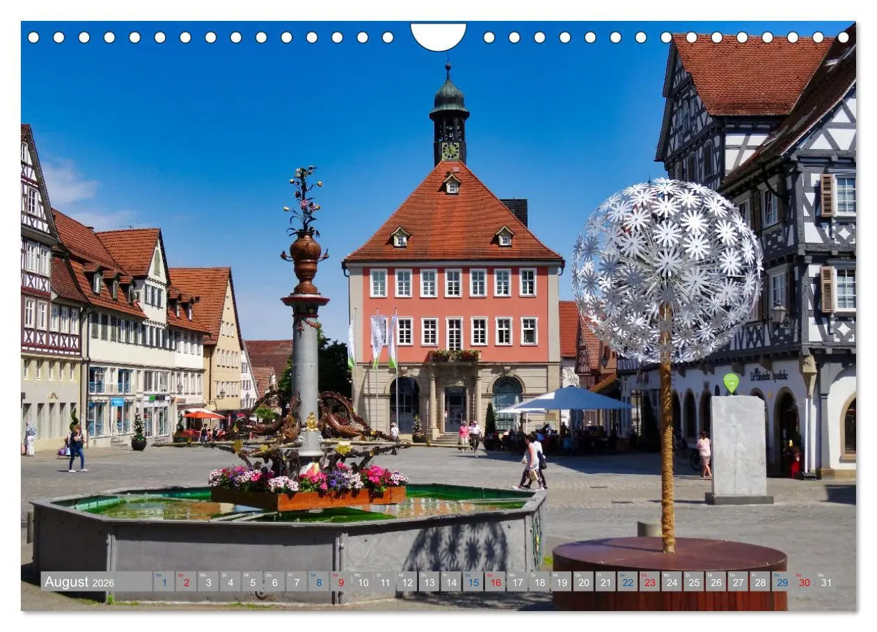 Bild: 9783457586402 | Schorndorf und Umgebung (Wandkalender 2026 DIN A4 quer), CALVENDO...