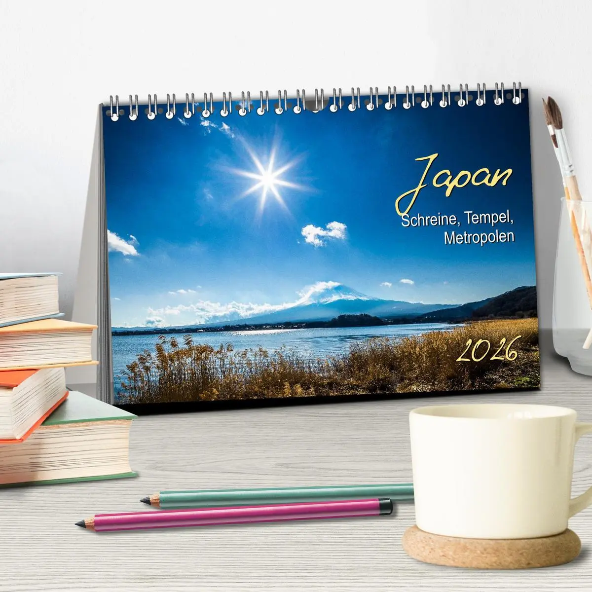 Bild: 9783516056402 | Japan - Schreine, Tempel, Metropolen (Tischkalender 2026 DIN A5...