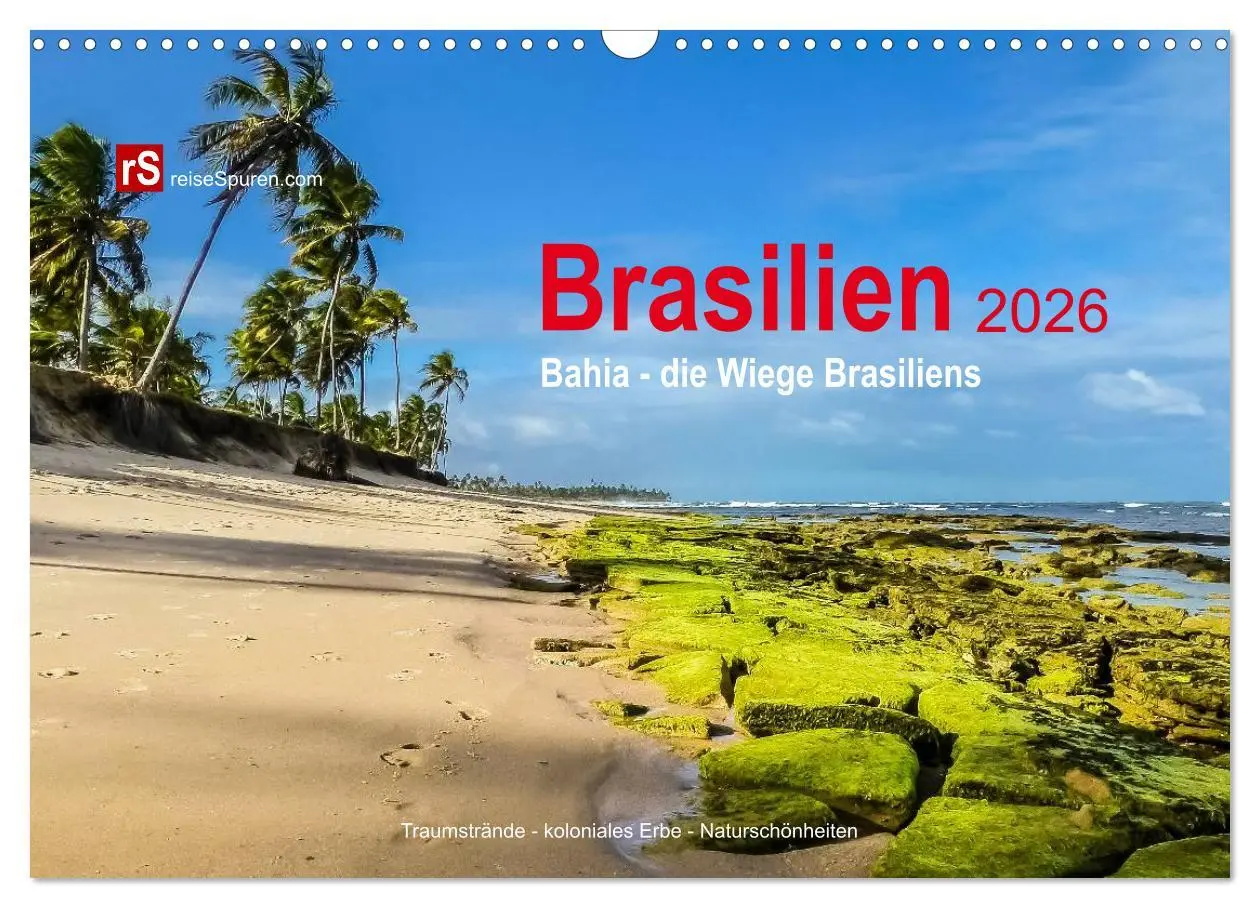 Cover: 9783516126402 | Brasilien 2026 Bahia - die Wiege Brasiliens (Wandkalender 2026 DIN...
