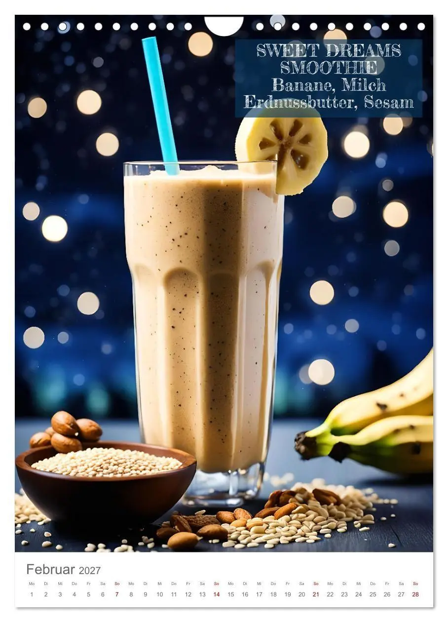 Bild: 9783569076402 | Vitamine im Glas - Gesunde Smoothie Kreationen (Wandkalender 2027...