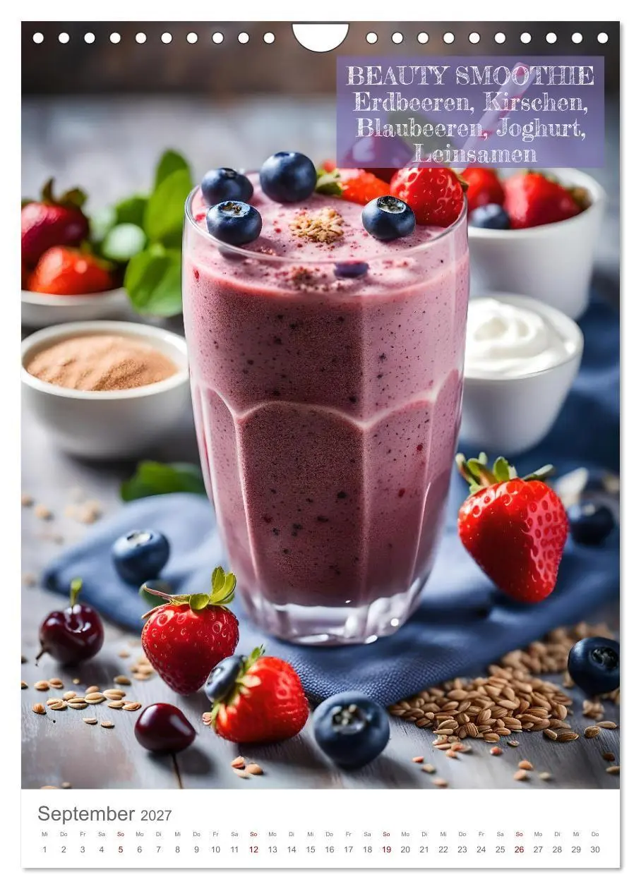 Bild: 9783569076402 | Vitamine im Glas - Gesunde Smoothie Kreationen (Wandkalender 2027...
