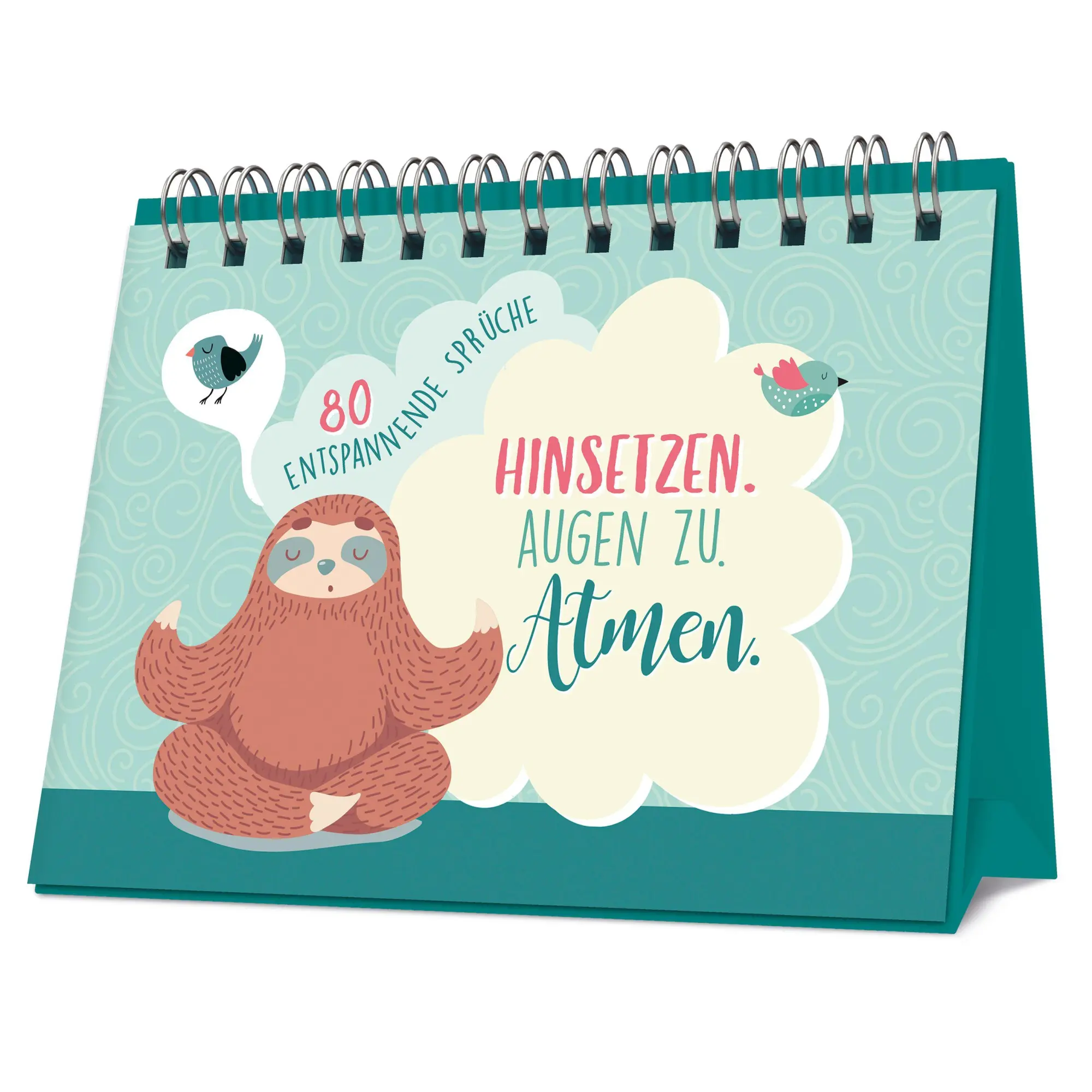 Cover: 9783625196402 | Hinsetzen. Augen zu. Atmen. | Naumann &amp; Göbel Verlag | Buch | 80 S.