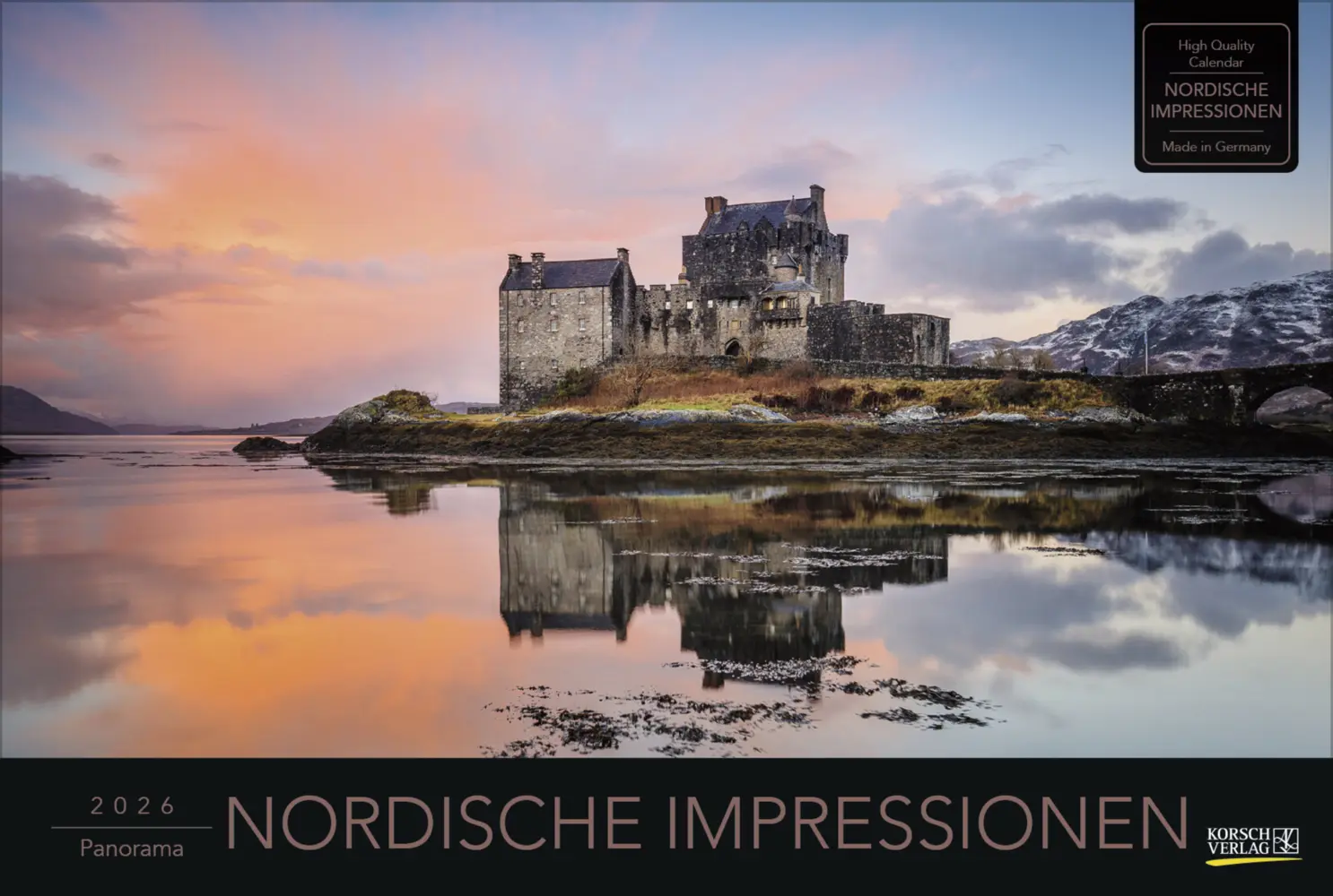 Cover: 9783731886402 | Nordische Impressionen 2026 | Korsch Verlag | Kalender | Spiralbindung