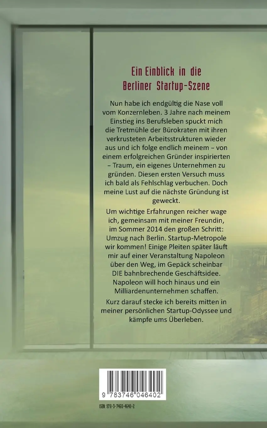 Rückseite: 9783746046402 | Ein Jahr im schlimmsten Startup der Welt | Max Meer | Taschenbuch