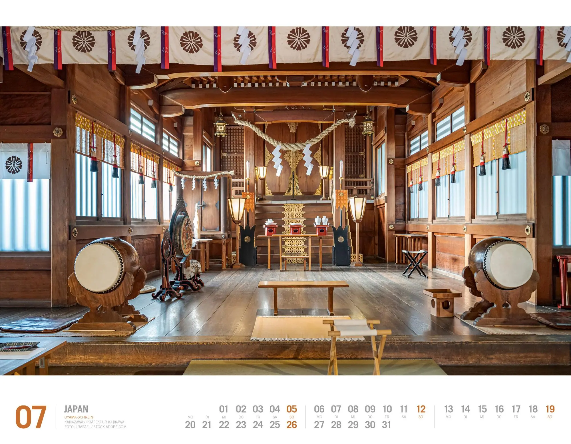 Bild: 9783838426402 | Japan Kalender 2026 Unterwegs zwischen Tempeln und Schreinen | GmbH