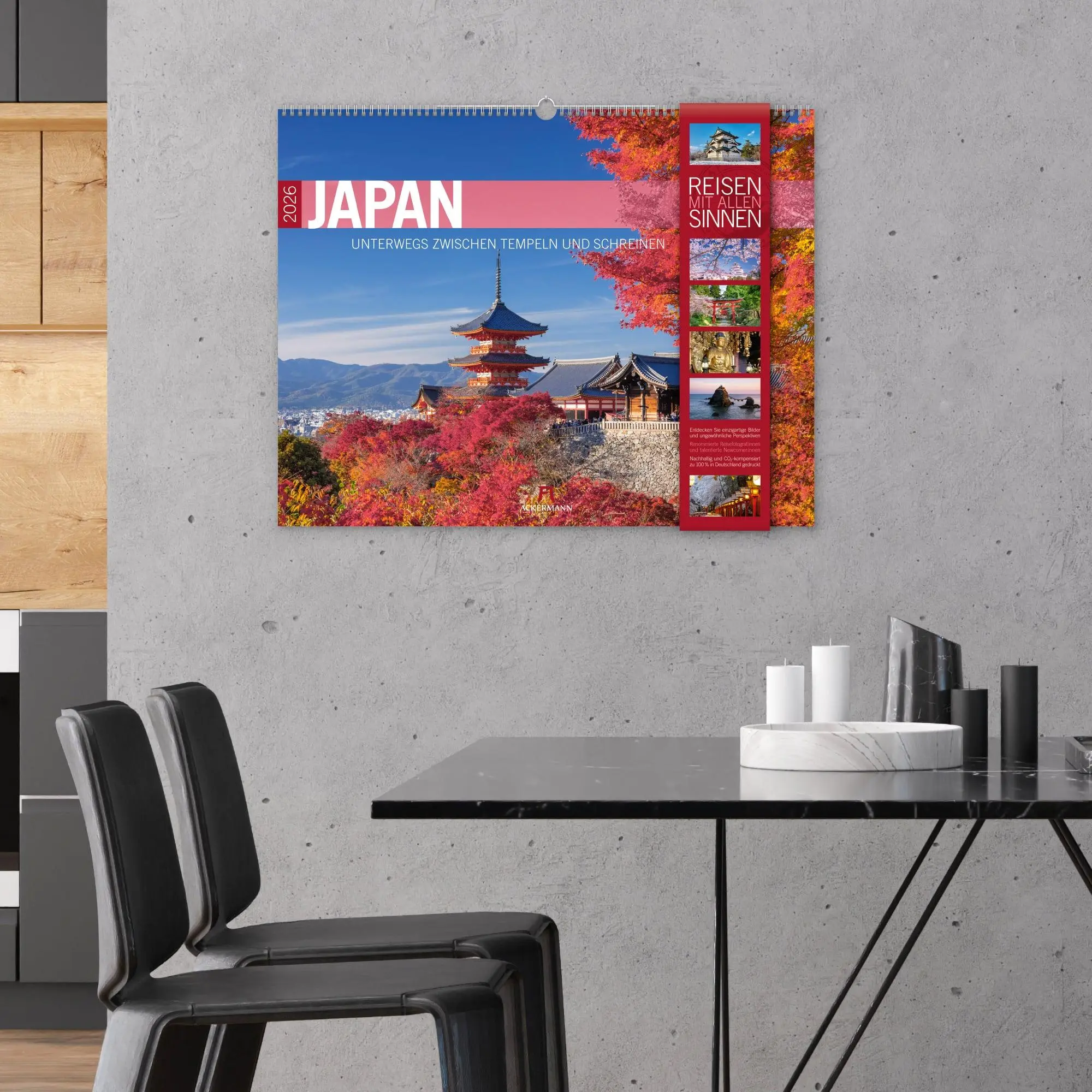 Bild: 9783838426402 | Japan Kalender 2026 Unterwegs zwischen Tempeln und Schreinen | GmbH