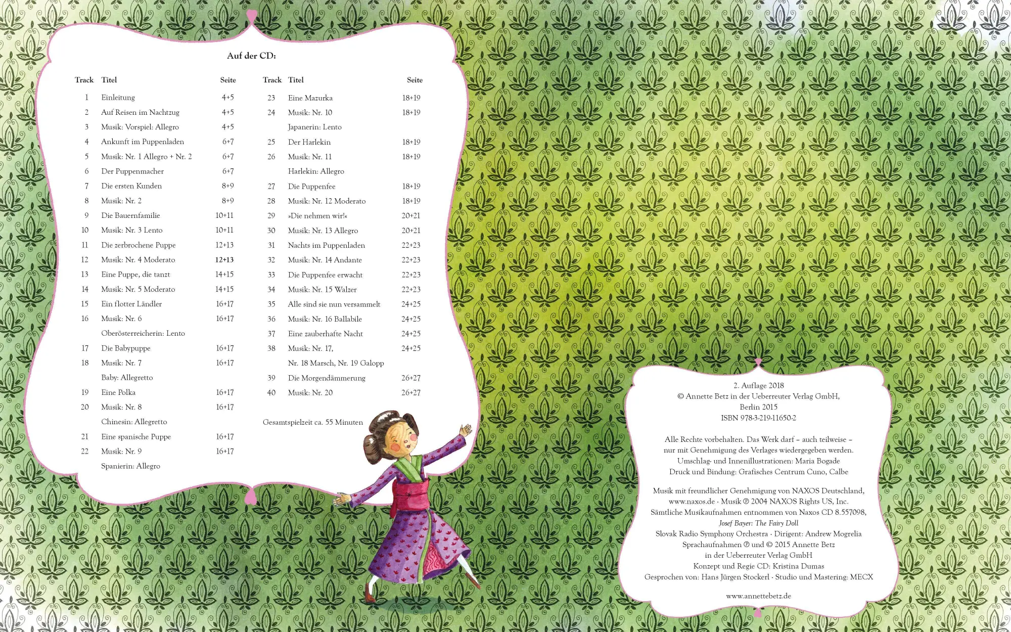 Bild: 9783219116502 | Die Puppenfee | Das Ballett nach Josef Bayer | Kristina Dumas | Buch