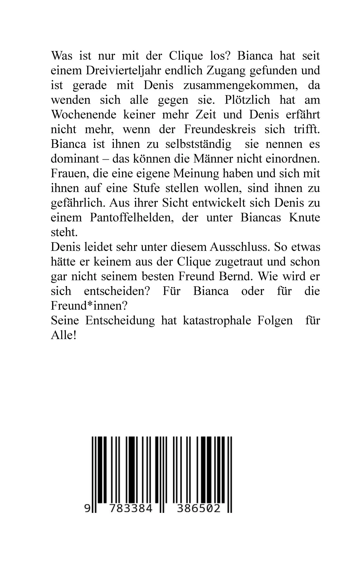 Rückseite: 9783384386502 | Ich nehme Dich mit! Erweiterter Suizid, posttraumatische...