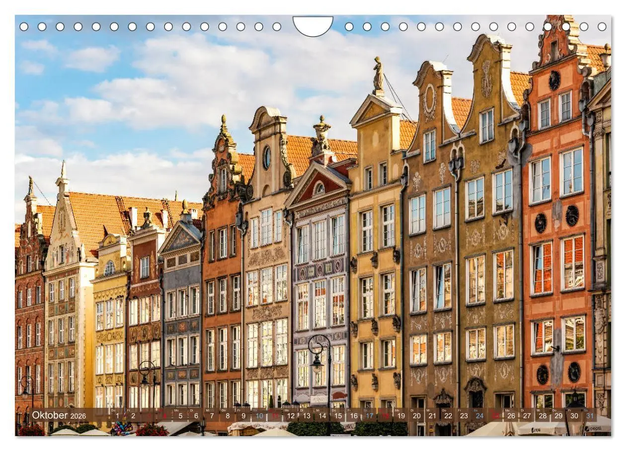 Bild: 9783457886502 | Sehenswertes Danzig (Wandkalender 2026 DIN A4 quer), CALVENDO...