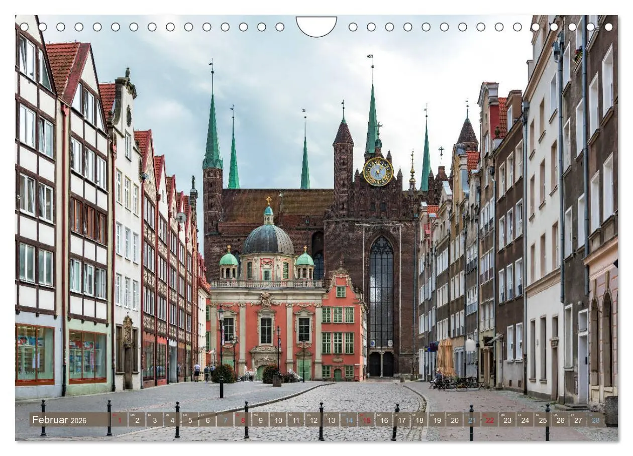 Bild: 9783457886502 | Sehenswertes Danzig (Wandkalender 2026 DIN A4 quer), CALVENDO...