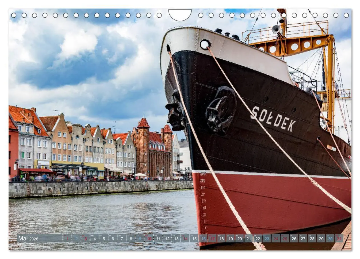 Bild: 9783457886502 | Sehenswertes Danzig (Wandkalender 2026 DIN A4 quer), CALVENDO...
