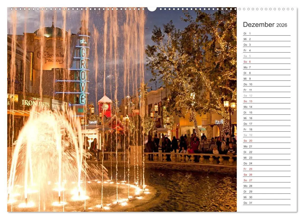 Bild: 9783457956502 | Los Angeles - Kalifornien (Wandkalender 2026 DIN A2 quer), CALVENDO...