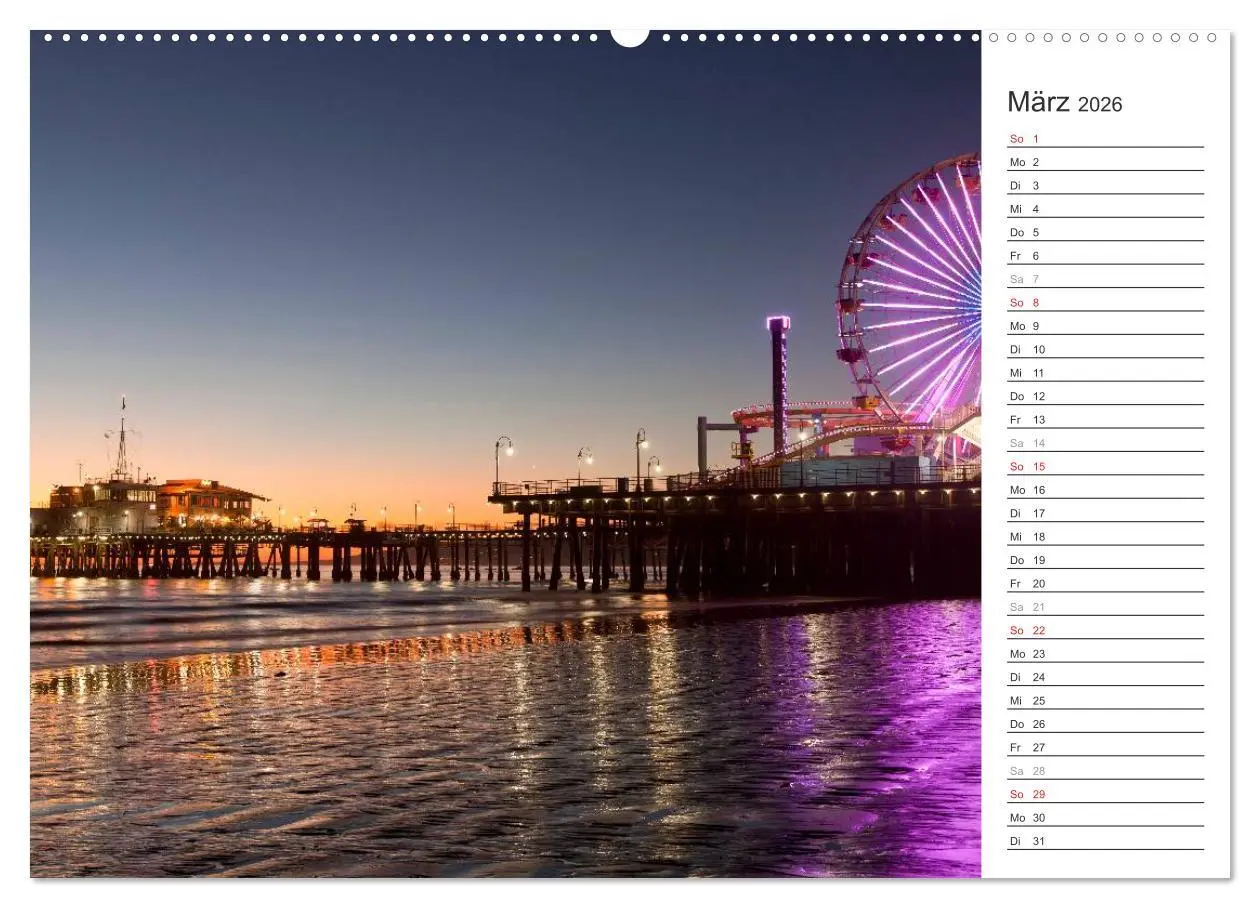 Bild: 9783457956502 | Los Angeles - Kalifornien (Wandkalender 2026 DIN A2 quer), CALVENDO...