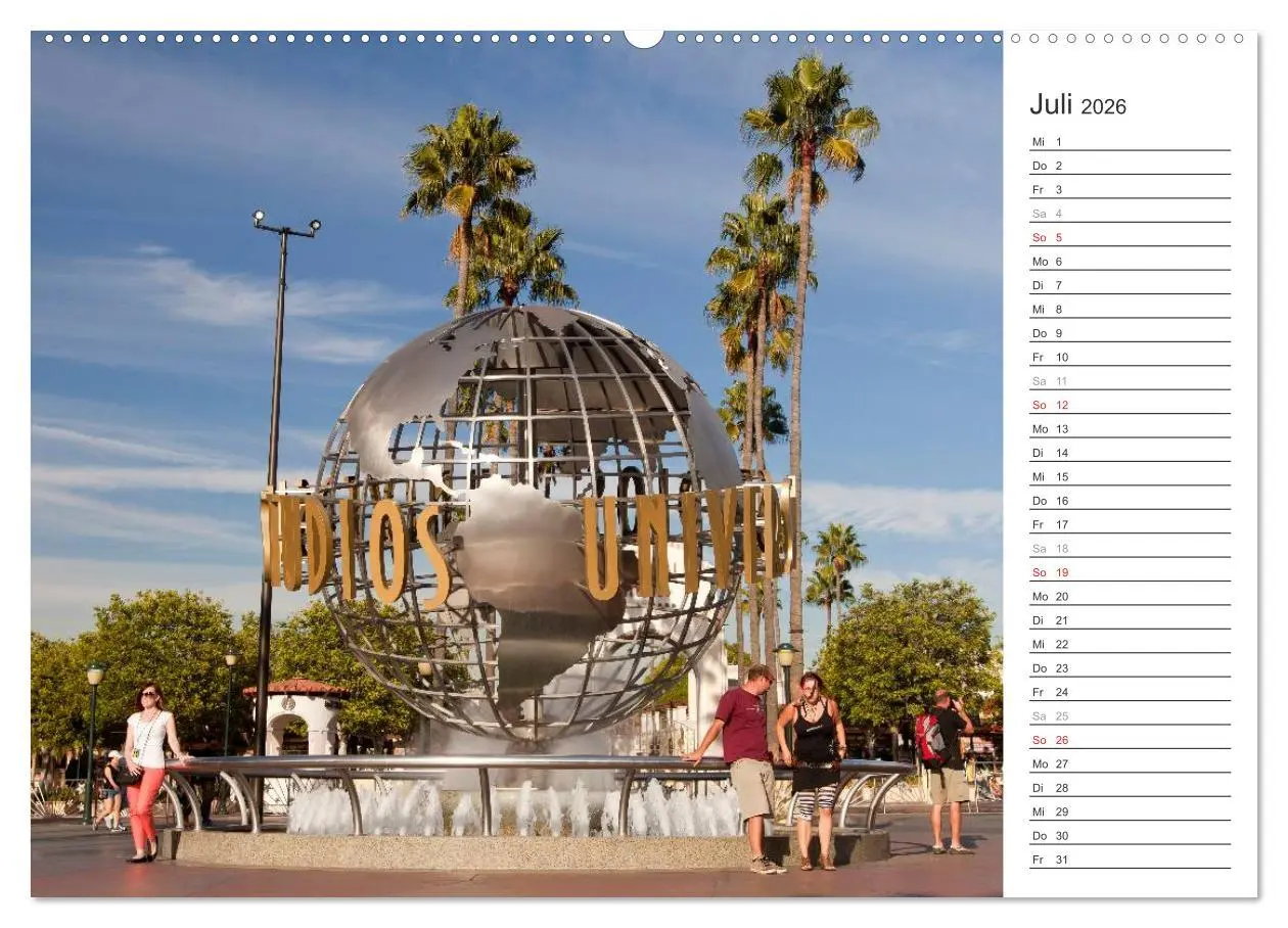 Bild: 9783457956502 | Los Angeles - Kalifornien (Wandkalender 2026 DIN A2 quer), CALVENDO...