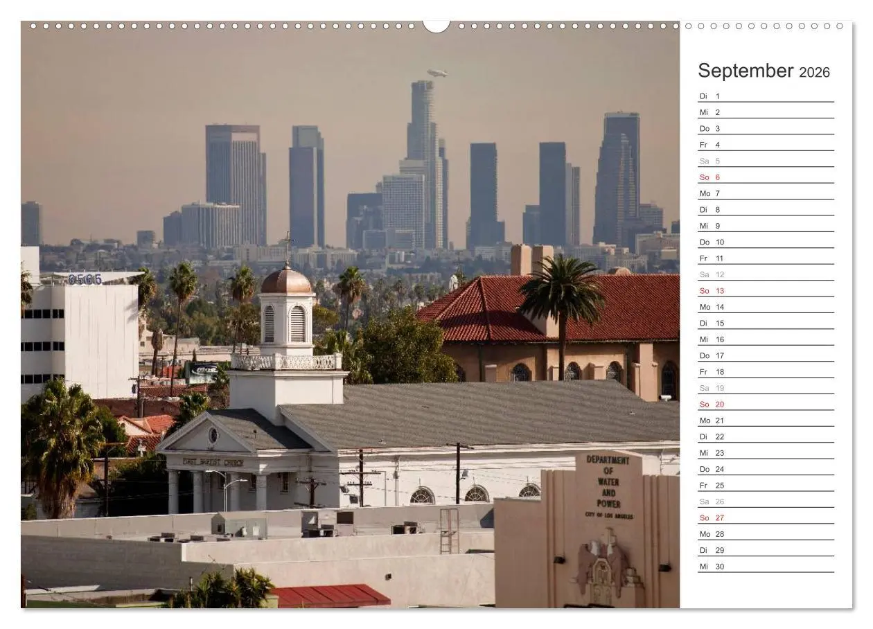 Bild: 9783457956502 | Los Angeles - Kalifornien (Wandkalender 2026 DIN A2 quer), CALVENDO...