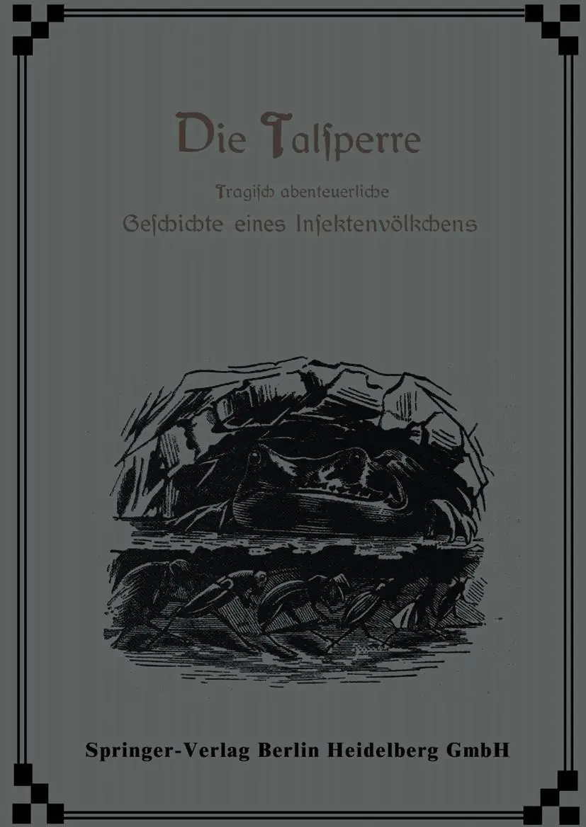 Cover: 9783662336502 | Die Talsperre | William Marshall (u. a.) | Taschenbuch | 336 S.