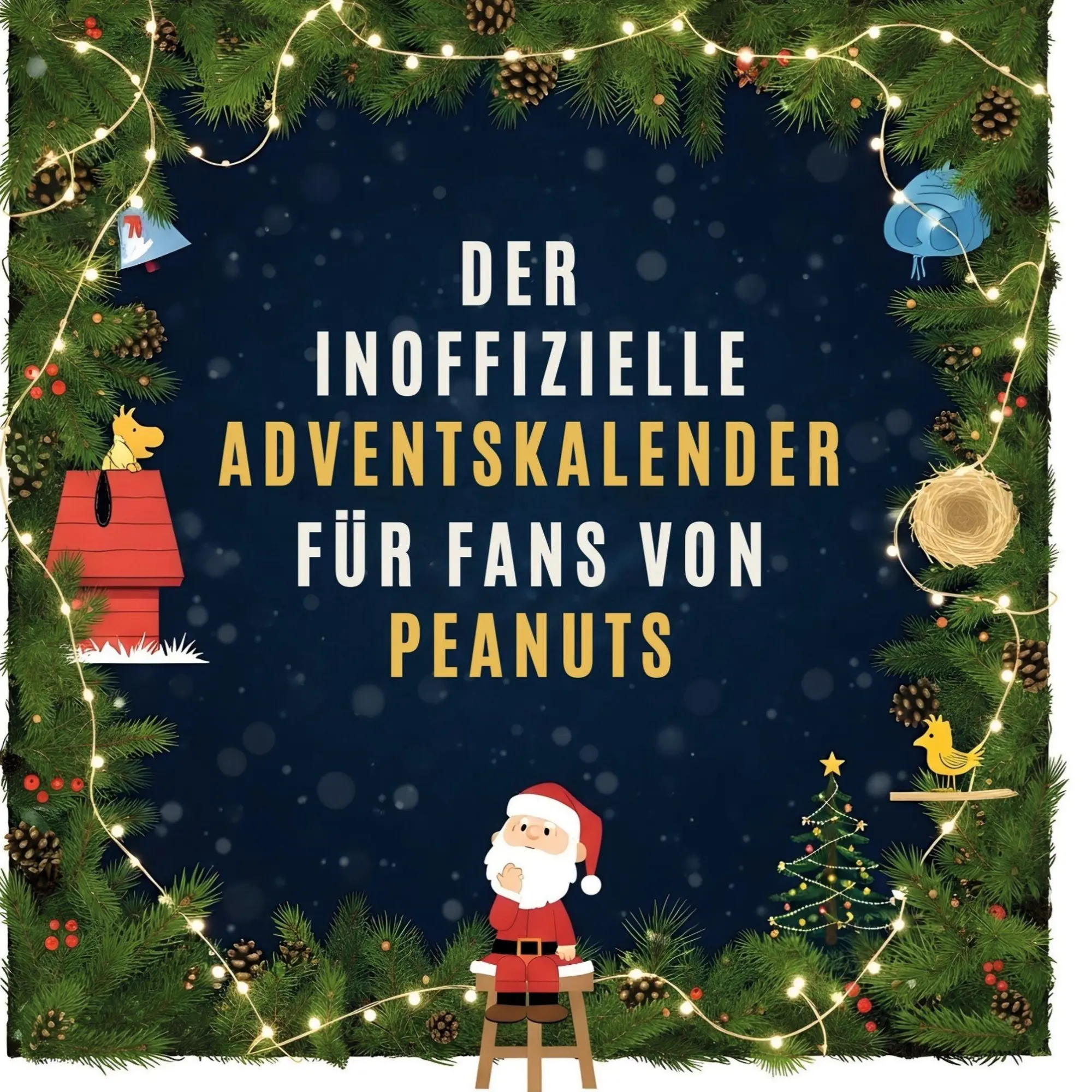 Cover: 9783695316502 | Der inoffizielle Adventskalender für Fans von Peanuts | Nora König
