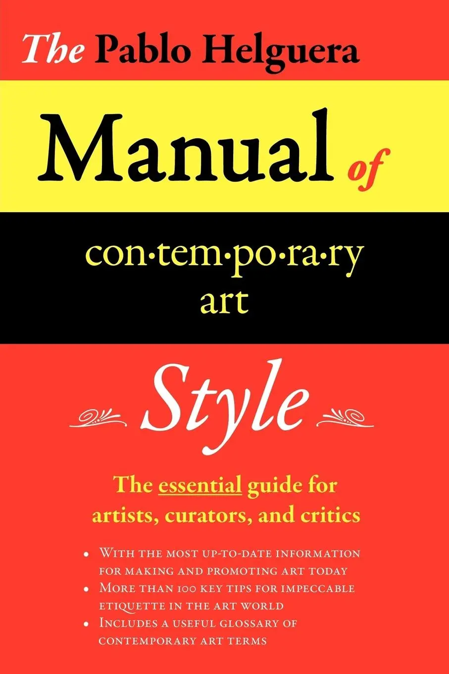 Cover: 9780979076602 | Manual of Contemporary Art Style | Pablo Helguera | Taschenbuch | 2007