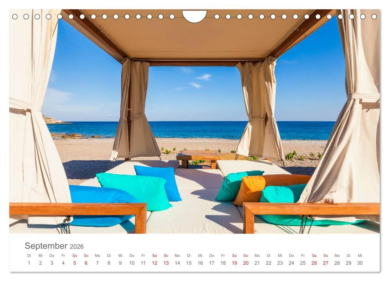 Bild: 9783457876602 | RHODOS Impressionen (Wandkalender 2026 DIN A4 quer), CALVENDO...