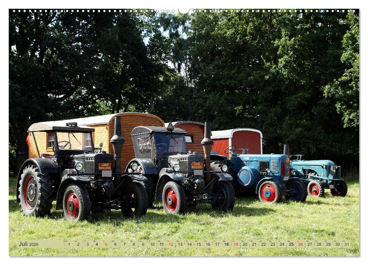 Bild: 9783457946602 | Historische Nutzfahrzeuge (hochwertiger Premium Wandkalender 2026...