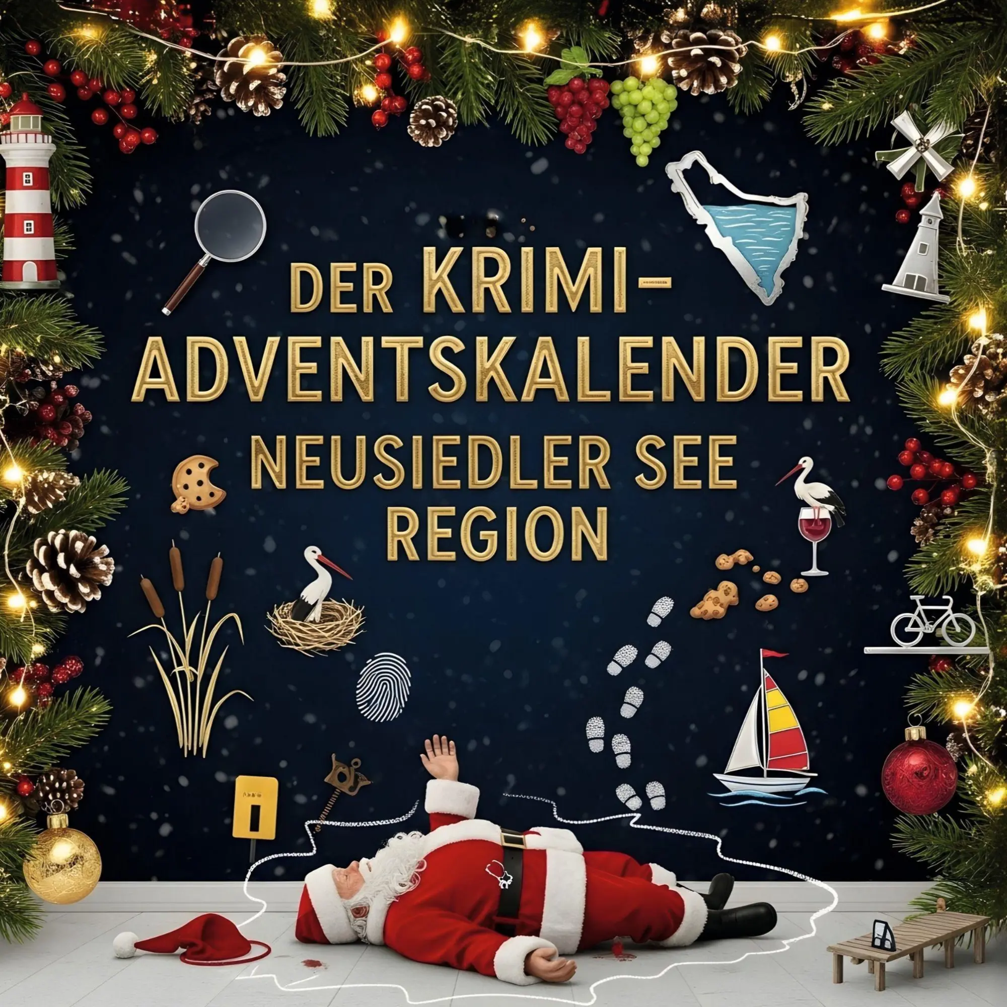Cover: 9783695306602 | Der Krimi-Adventskalender Neusiedler See Region | Aaron Schmid | Buch