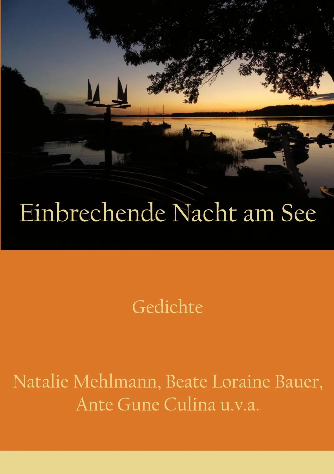 Cover: 9783696396602 | Einbrechende Nacht am See | Gedichte | Natalie Mehlmann (u. a.) | Buch