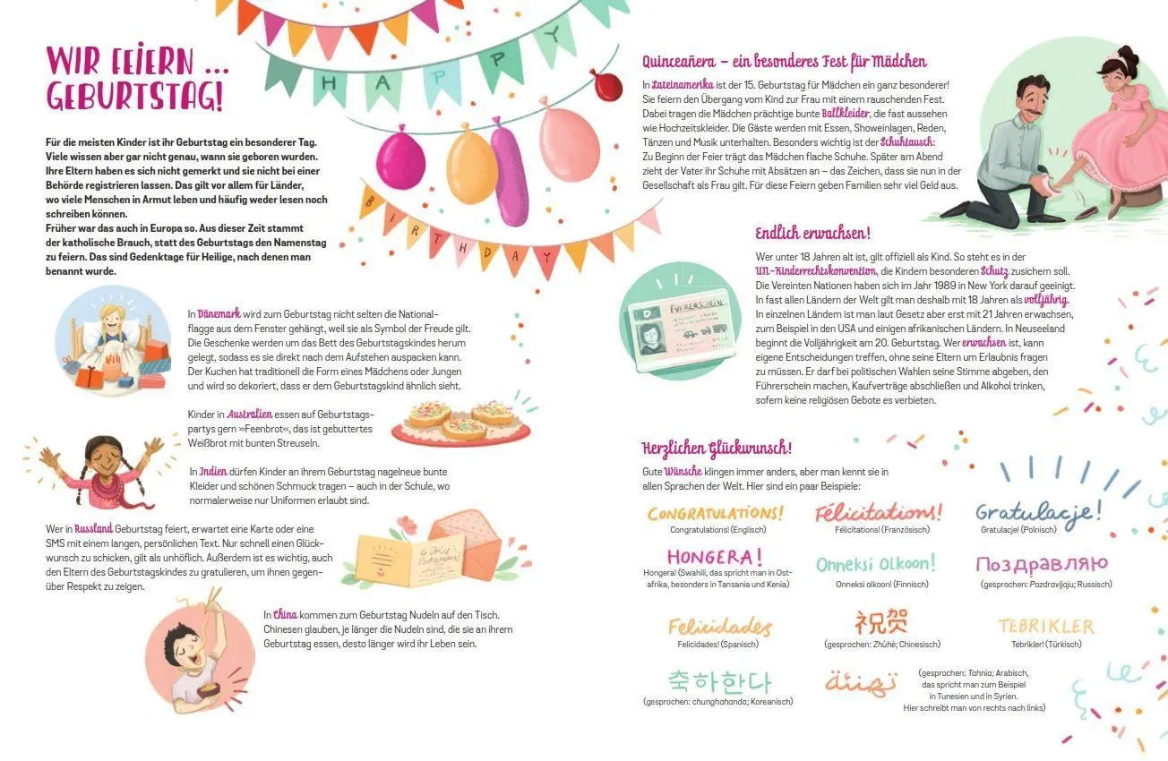 Bild: 9783737356602 | Geburtstag, Karneval &amp; Lichterfest - So feiert man Feste anderswo