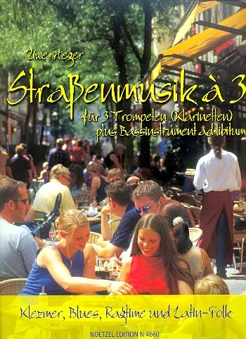 Cover: 9790204546602 | Strassenmusik à 3 Klezmer für 3 Trompeten in B (Klarinetten)...