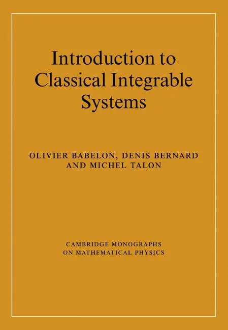 Cover: 9780521036702 | Introduction to Classical Integrable Systems | Olivier Babelon (u. a.)