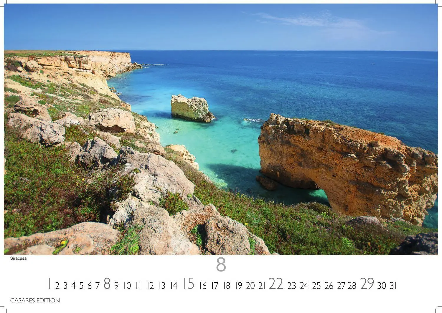 Bild: 9781835246702 | Sizilien Kalender 2027 - Wandkalender Fotokalender Italien 24x35 cm...
