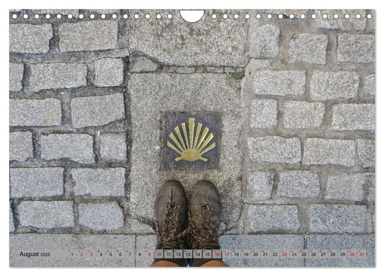 Bild: 9783435156702 | Von Porto nach Santiago de Compostela (Wandkalender 2025 DIN A4...