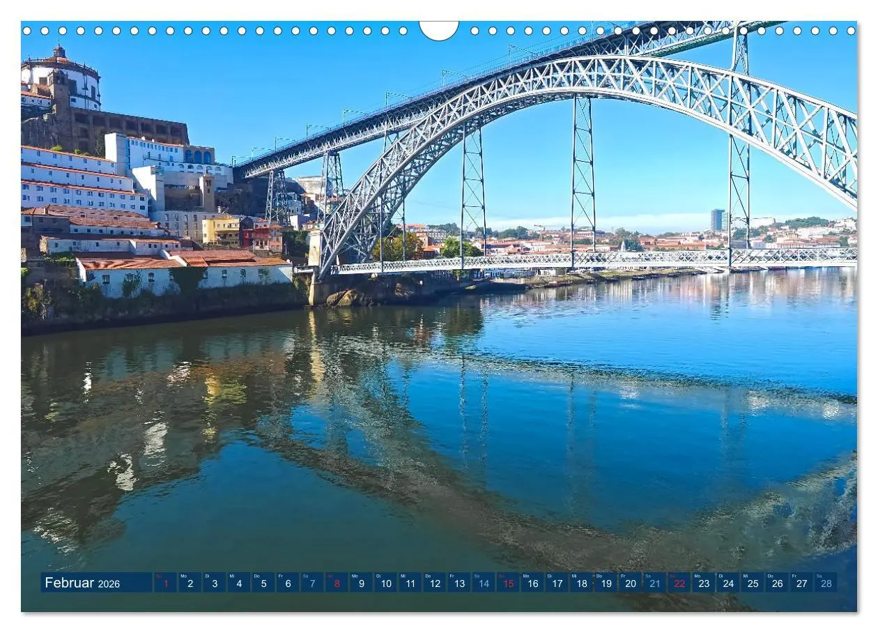 Bild: 9783457626702 | Bom Dia Schönes Porto (Wandkalender 2026 DIN A3 quer), CALVENDO...