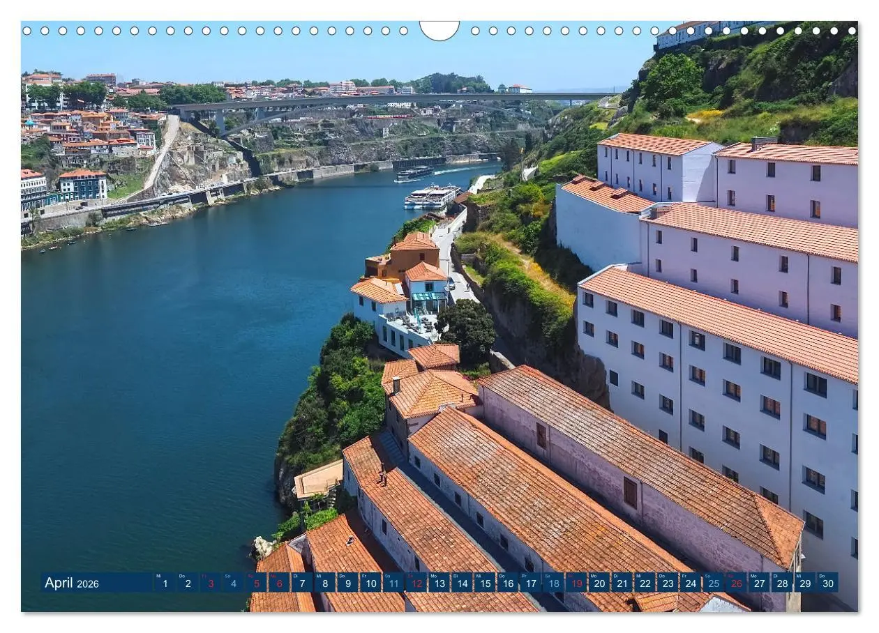 Bild: 9783457626702 | Bom Dia Schönes Porto (Wandkalender 2026 DIN A3 quer), CALVENDO...